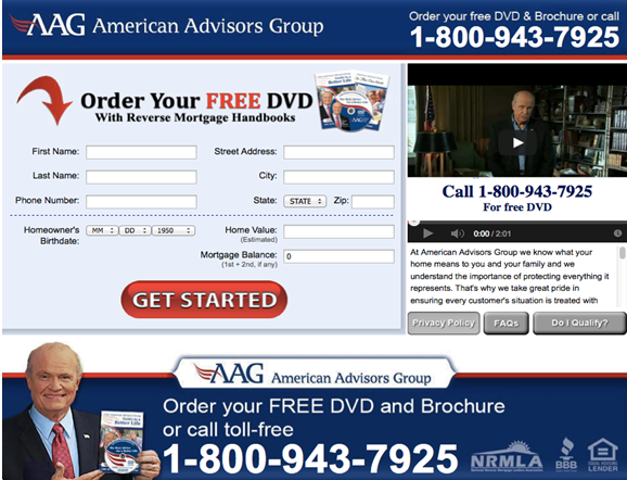 AAG landing page